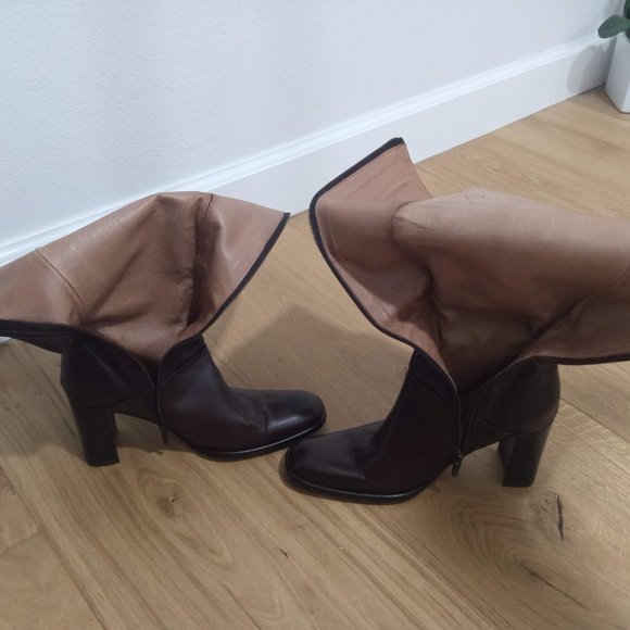 J Crew tall leather boots - Picture 2 of 5